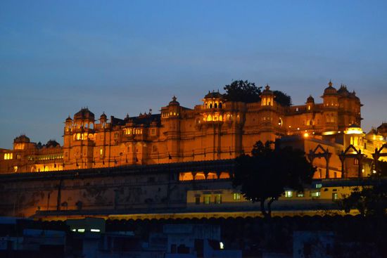 City Palast von meinem Hotel aus