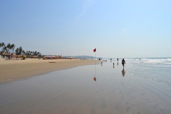 Südlicher Strandabschnitt