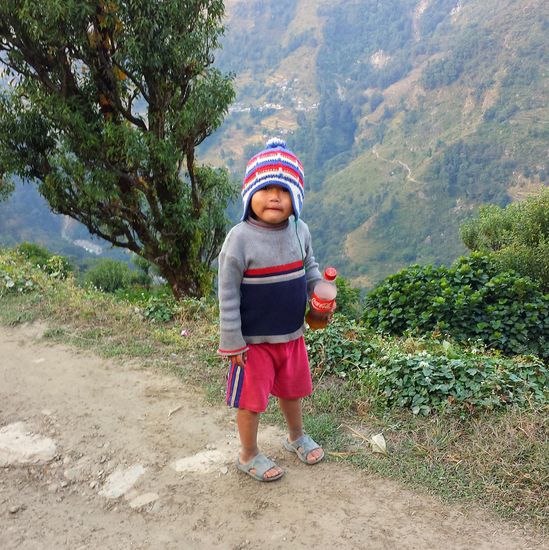 Er wollte mich mit Cola versorgen 