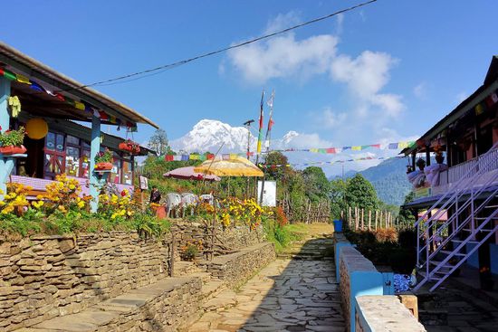 Auf dem Rückweg immer traumhafte Berge im Rücken