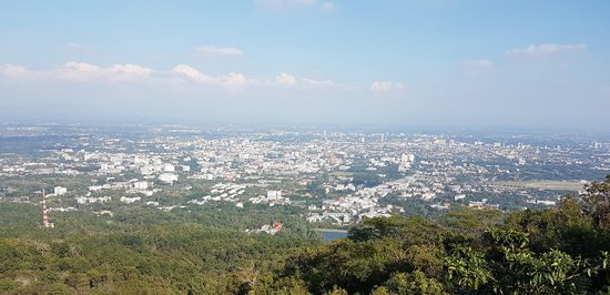 Chiang Mai vom Berg