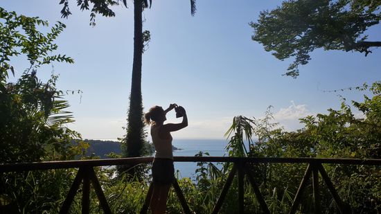 Birdwatch am höchsten Punkt des Parks