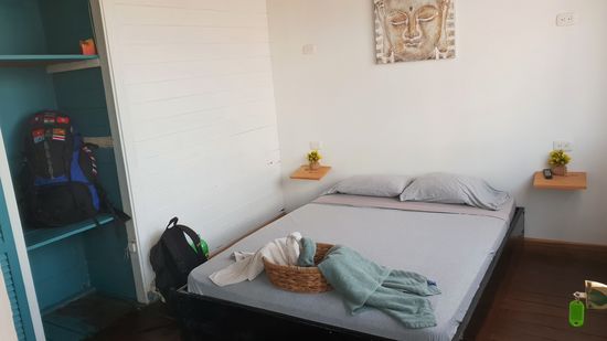 Mal wieder ein Bild einer unserer süßen Unterkünfte