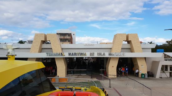 Schiffterminal auf der Isla Mujeres