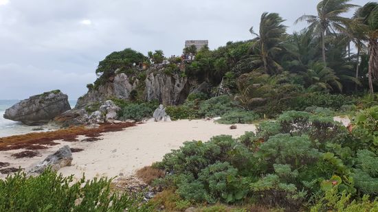 Das Postkartenmotiv, leider ohne Sonne und blauen Himmel