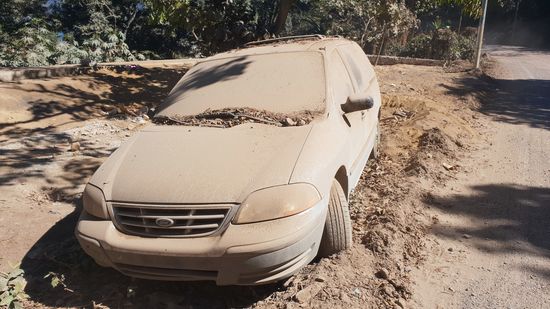 Der steht schon länger am Straßenrand