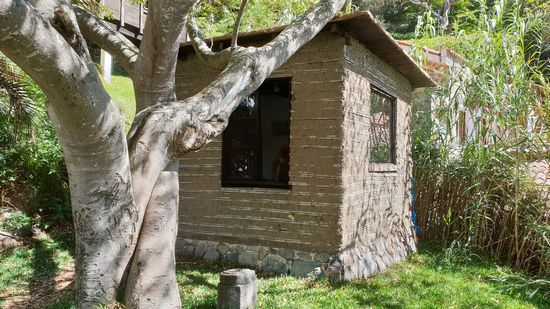 Unser Lehmhäusschen.