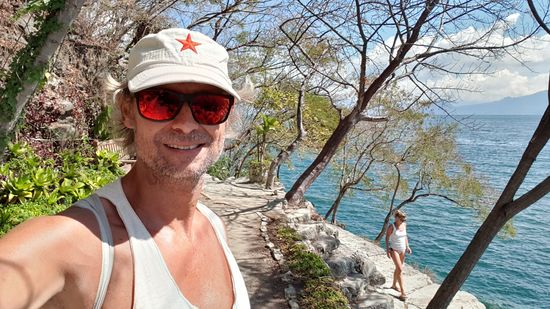 Auf dem Weg zu den Klippen