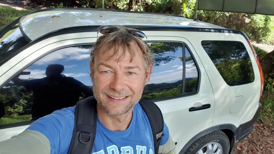 Endlich unten angekommen, etwas über 8h und ganz schön platt!