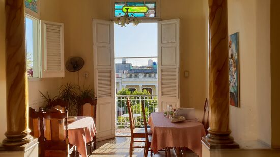 Unser Frühstückstisch