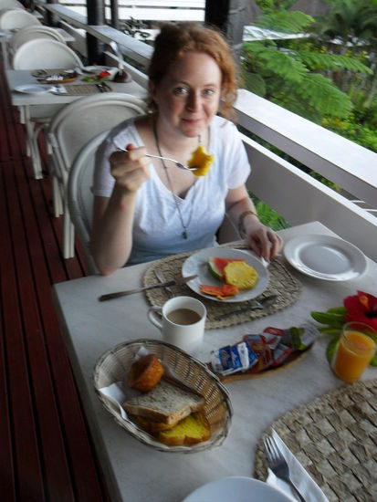 Meinereiner muss sich erst mal aklimatisieren...