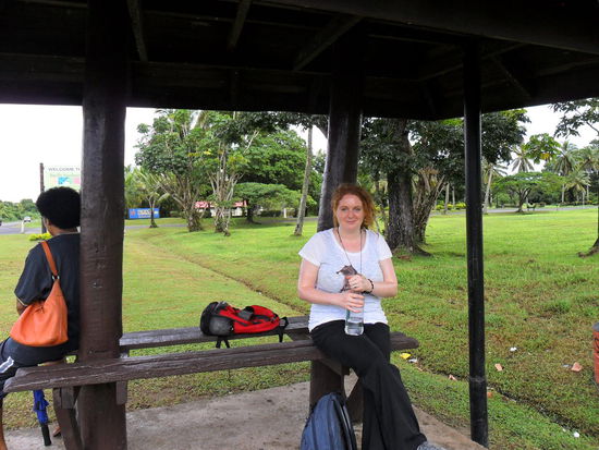 Waiting for the bus....