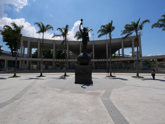 Eingang Fussballstadion Maracanã