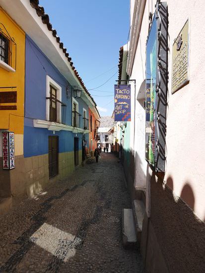 Calle Jaén im kolonialen Stadteil
