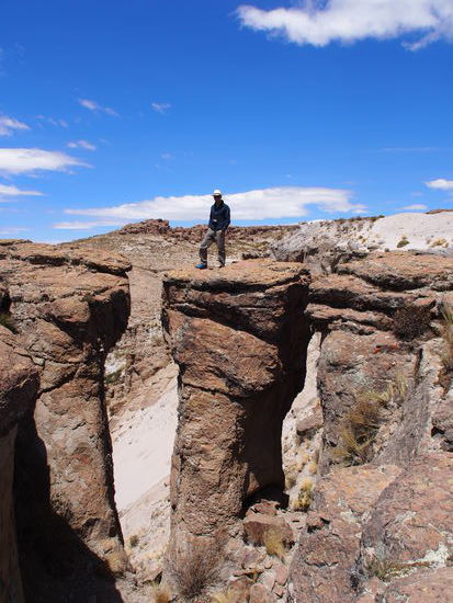 Canyon auf dem Weg nach Uyuni