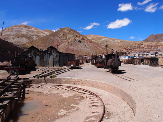 Verlassene Mine bei Pulacayo