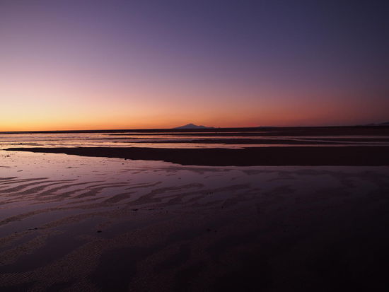 Abends am Rande des Salars