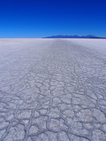 Piste auf dem Salar