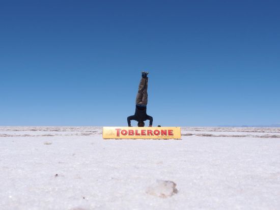 Toblerone auf dem Salar 