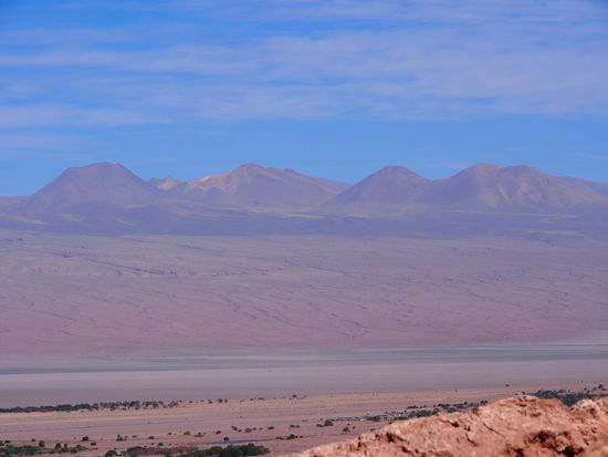 Ausblick zu den Anden