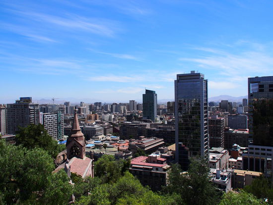 Aussicht vom Cerro Santa Lucia