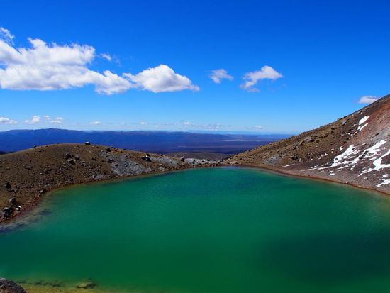 Bei den Emerald Lakes