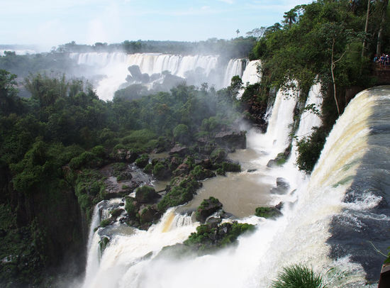 Wasserfälle der argentinischen Seite