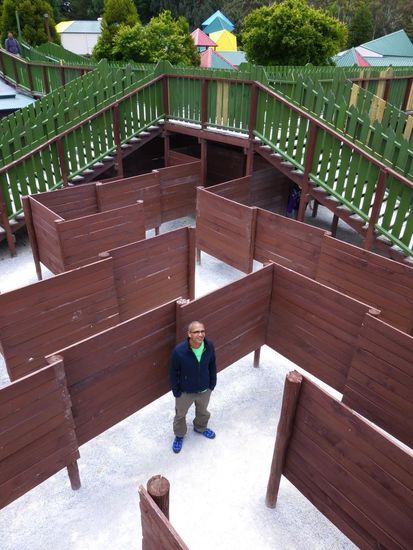 Im Labyrinth im Puzzling World