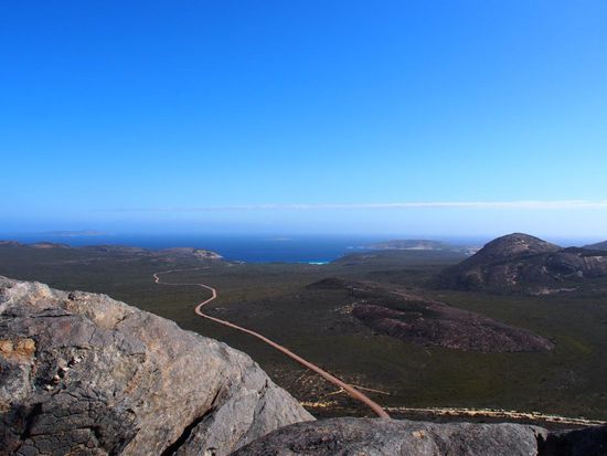 Ausblick über den Cape le Grand Nationalpark vom Frenchman Peak aus