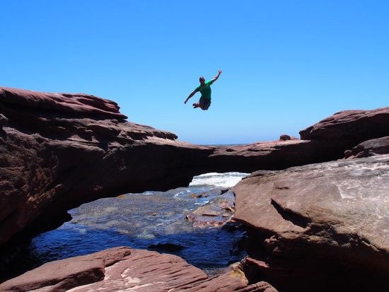 Am Meer im Nationalpark