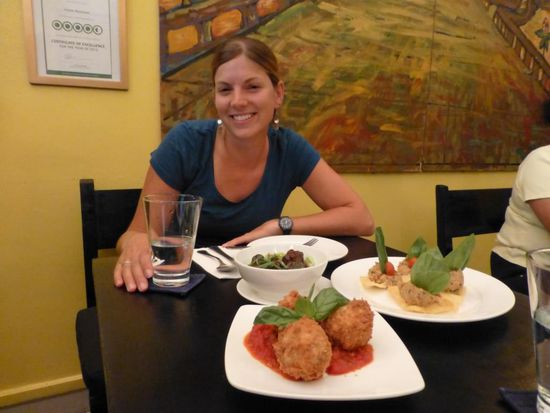 Nachtessen im "Friends" 