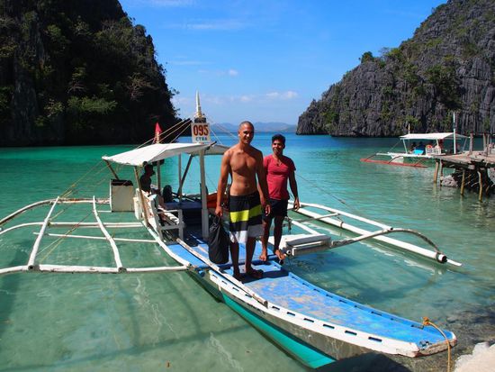 Unterwegs mit dem Auslegerboot