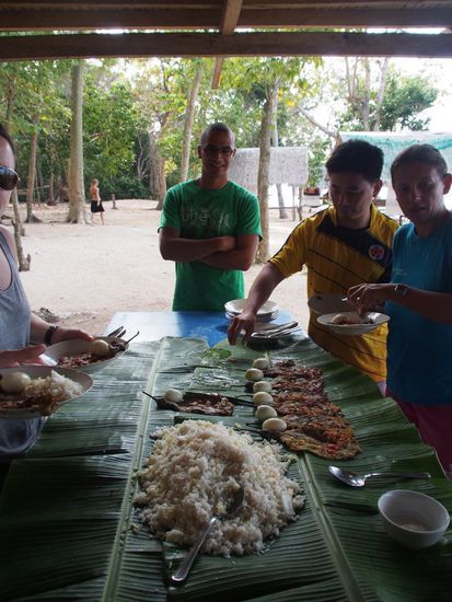 Leckeres Frühstück auf der Insel 