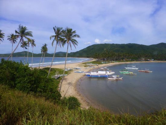 Ausblick auf eine der Inseln