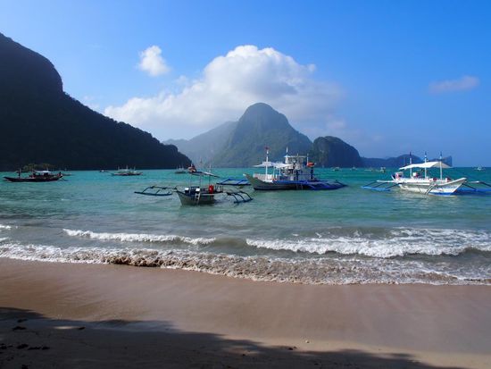 Strand von El Nido