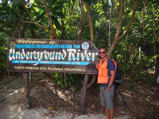 Beim Underground River