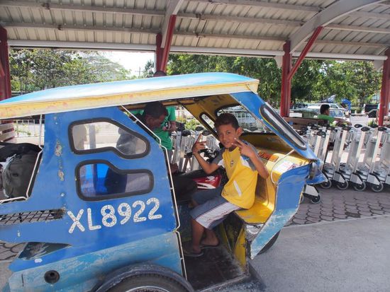 Unser Tricycle-Fahrer... 