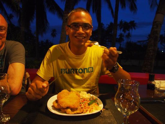 Hungrig nach den Tauchgängen... 