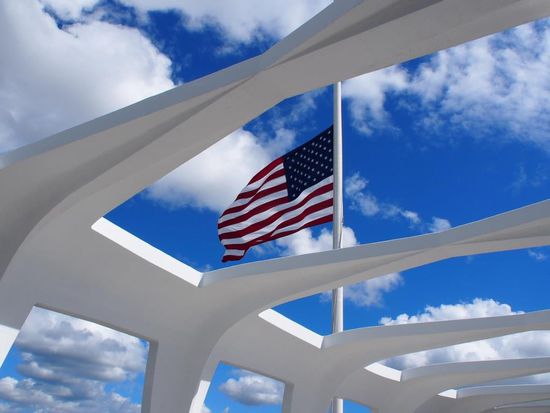 In der Gedenkstätte der USS Arizona