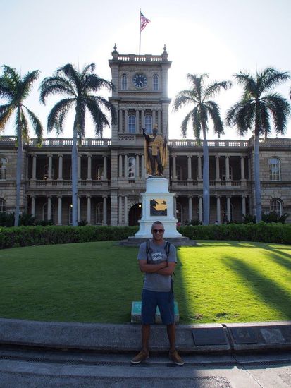 Ali'iolani Hale oder bei Hawaii 5-O 