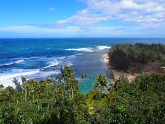 Aussicht vom Kalalau Trail