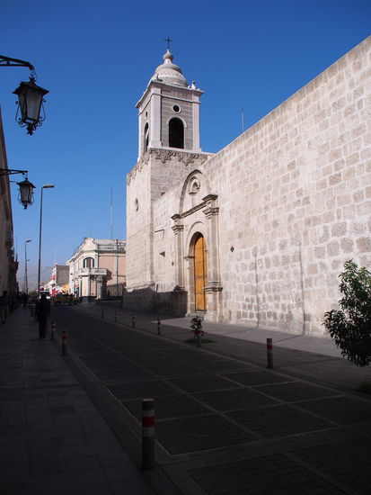 Die weissen Gebäude von Arequipa