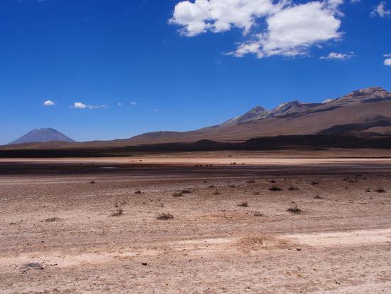 Hochebene vor dem El Misti Vulkan