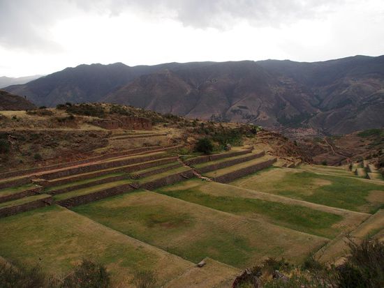 Inkaterassen in Tipón