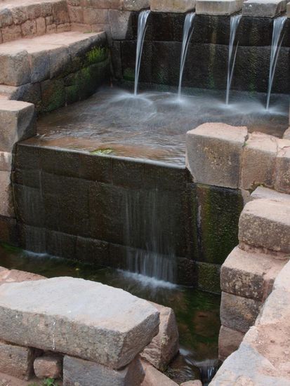 Bewässerungssystem in Tipón