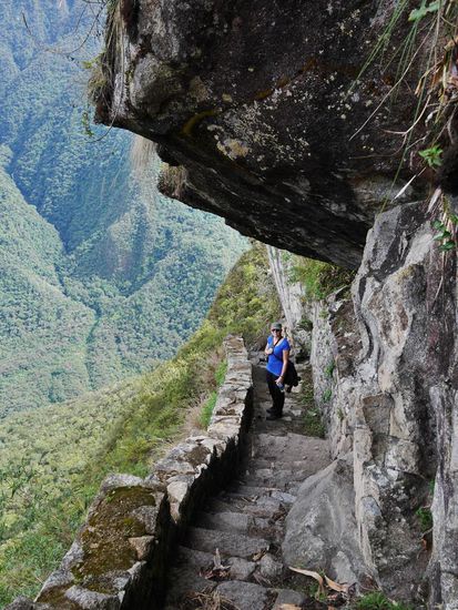 Wanderung am Huayna Picchu
