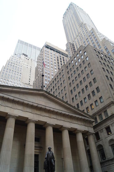 Gebäude auf der Wall Street