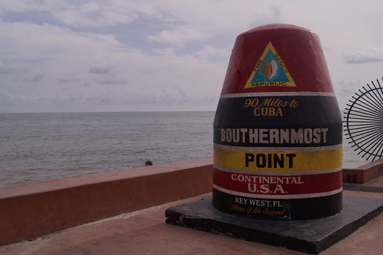 der südlichste Punkt der USA, nur noch 90 Meilen von Kuba entfernt