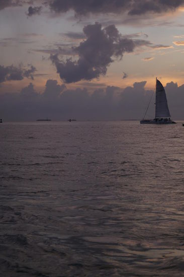 "Sunset Celebration" am Mallory Square Dock