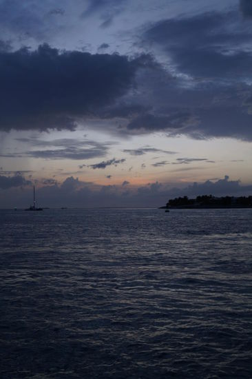 die blaue Stunde auf Key West